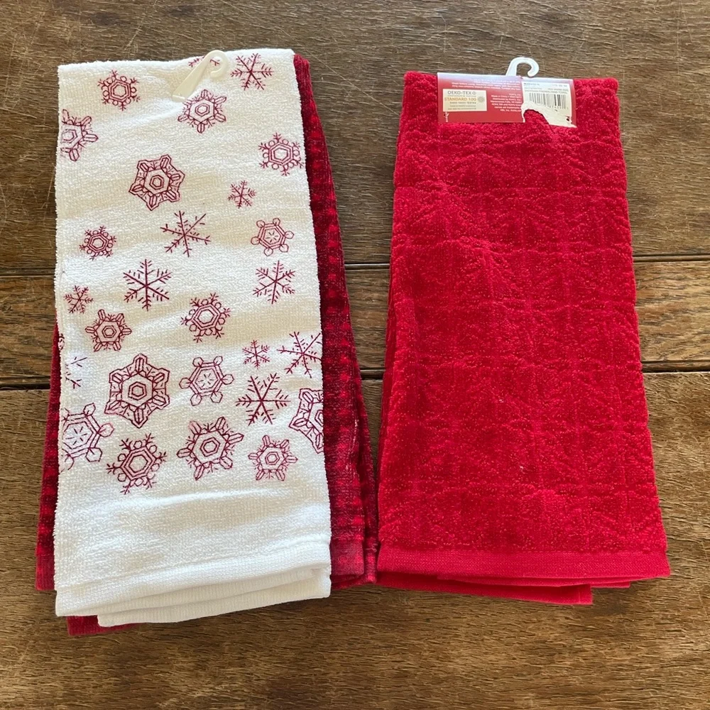 Holiday Kitchen and Bath Towel Set